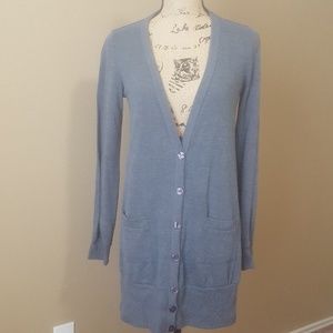 Delirious grey cardigan Sz L